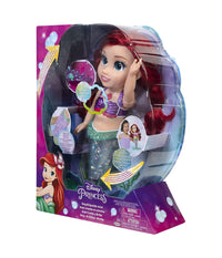 Ariel Principessa Disney Bambola 35cm Parlante Musicale, Glitter, Si Illumina         