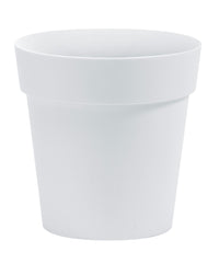 Nicoli vaso Arké, vaso rotondo elegante da interno esterno, fioriera rotonda