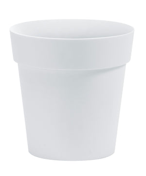 Nicoli vaso Arké, vaso rotondo elegante da interno esterno, fioriera rotonda