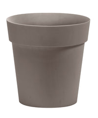 Nicoli vaso Arké, vaso rotondo elegante da interno esterno, fioriera rotonda