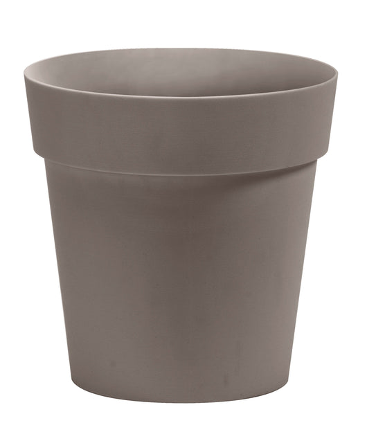 Nicoli vaso Arké, vaso rotondo elegante da interno esterno, fioriera rotonda