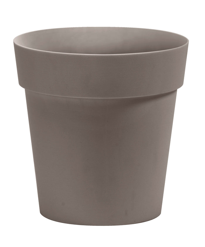 Nicoli vaso Arké, vaso rotondo elegante da interno esterno, fioriera rotonda