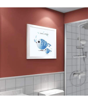 Armadietto Da Bagno Nascosto Pieghevole Impermeabile Portaoggetti Salvaspazio         