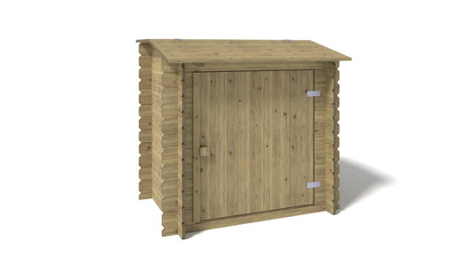 Armadietto da giardino per piscina per attrezzature 1.20x0.89 m H.1.13 m - Impregnato - SZA7 - ALTANKA