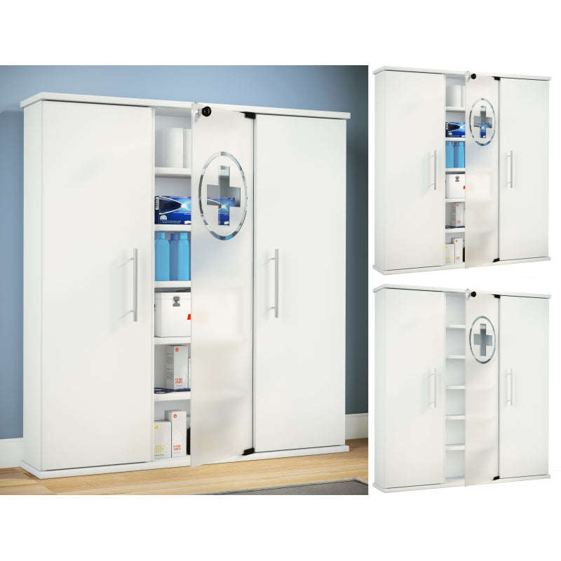 Armadietto Medicinali  HealthBox 2 dim 88x18 h 92 cm