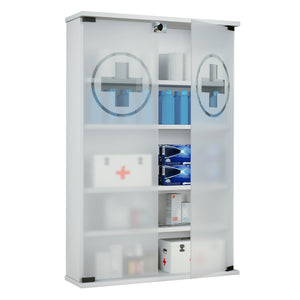 Armadietto Medicinali  HealthBox  dim 60x18 h 91 cm