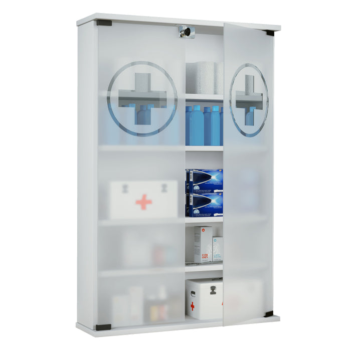 Armadietto Medicinali  HealthBox  dim 60x18 h 91 cm