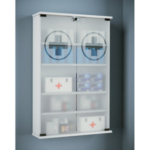 Armadietto Medicinali  HealthBox  dim 60x18 h 91 cm