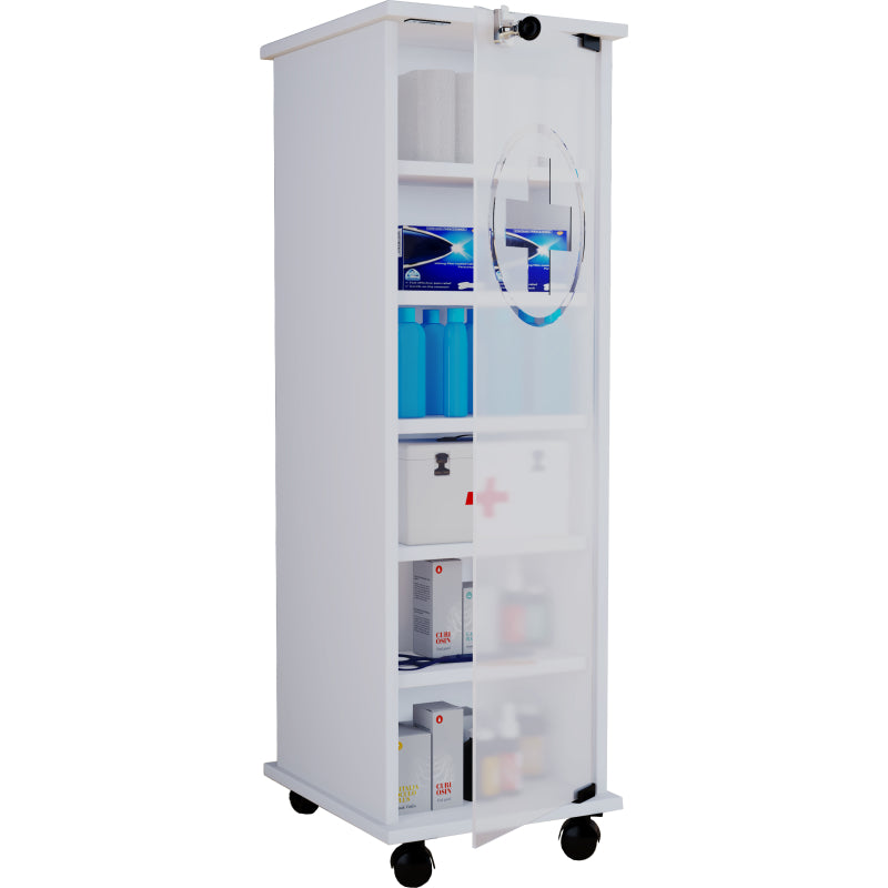 Armadietto Medicinali  MedArma dim 31x35 h 98 cm