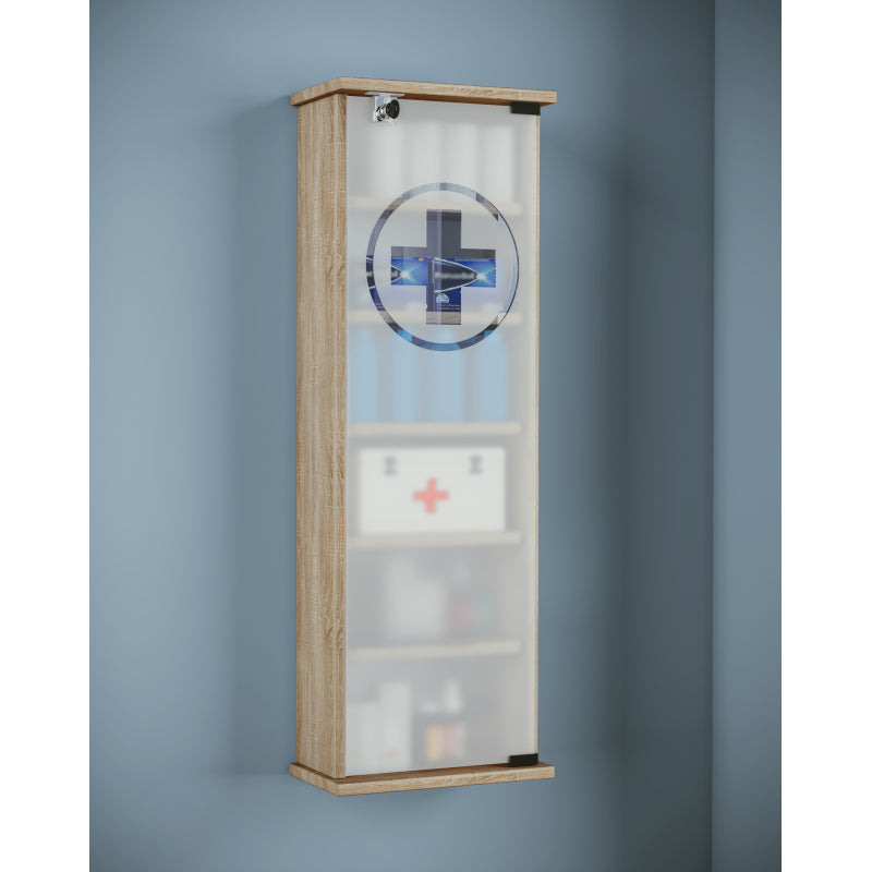 Armadietto Medicinali  PharmaCasa XXL dim 31x18 h 92 cm