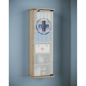 Armadietto Medicinali  PharmaCasa XXL dim 31x18 h 92 cm