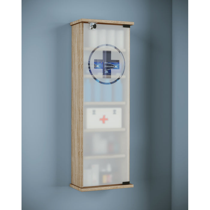 Armadietto Medicinali  PharmaCasa XXL dim 31x18 h 92 cm