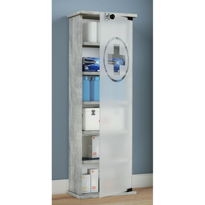 Armadietto Medicinali  SalusBox XXL dim 31x18 h 92 cm