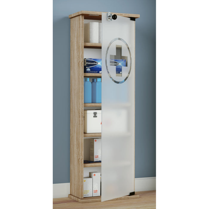 Armadietto Medicinali  SalusBox XXL dim 31x18 h 92 cm