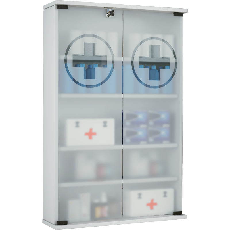 Armadietto Medicinali  Sanitalia dim 60x18 h 91 cm