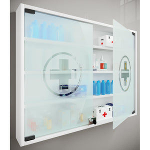 Armadietto Medicinali  VitaMed L dim 80x10 h 60 cm