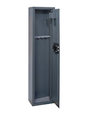 Armadio per armi Brissac, chiusura a chiave, 2 catenacci, capacità di 5 fucili - THIRARD