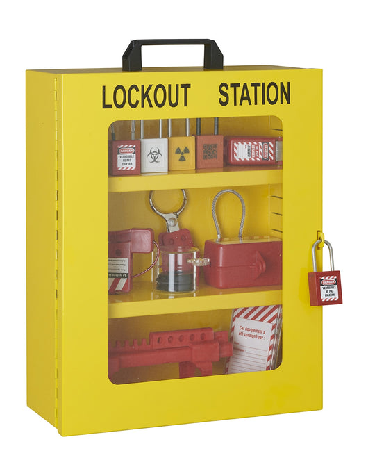Armadietto portalucchetti procedurale Metallo L360 X H450 X, Lockout Tagout LOTO - THIRARD