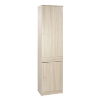 Colonna 2 Ante 1 Cassetto Kit Olmo Chiaro cm 46x34x183h - Sarmog