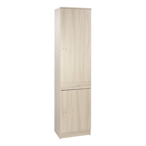 Colonna 2 Ante 1 Cassetto Kit Olmo Chiaro cm 46x34x183h - Sarmog