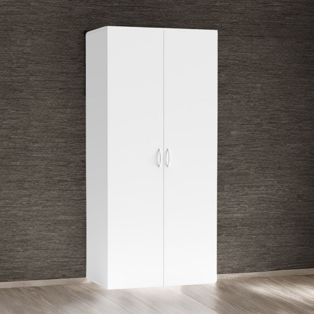 Armadio 2 ante Seba2 80x51,6x177h colore bianco