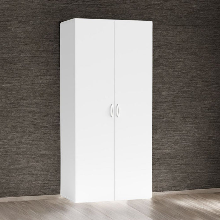 Armadio 2 ante Seba2 80x51,6x177h colore bianco