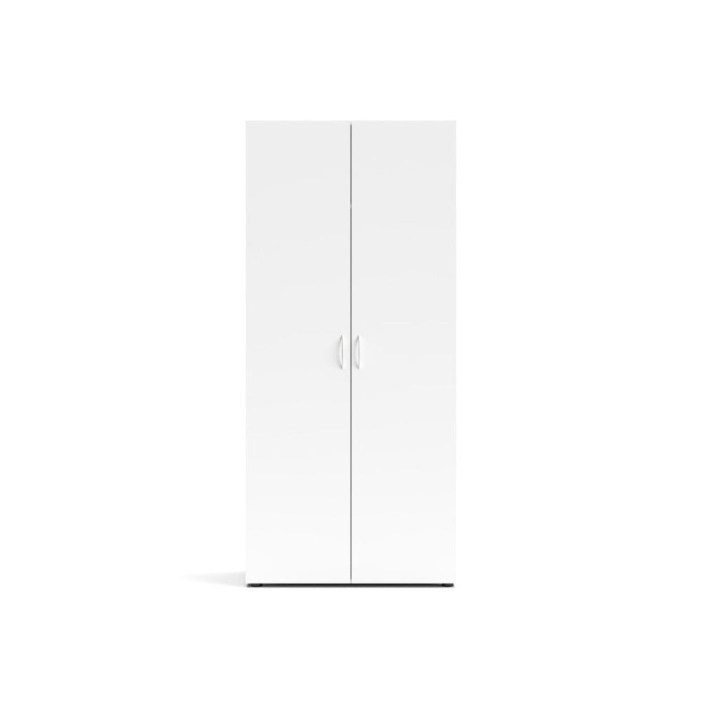 Armadio 2 ante Seba2 80x51,6x177h colore bianco