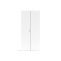 Armadio 2 ante Seba2 80x51,6x177h colore bianco