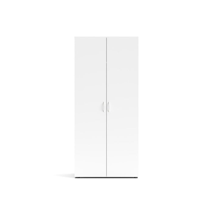 Armadio 2 ante Seba2 80x51,6x177h colore bianco