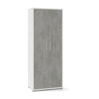 Mobile 2 Ante H182 L71 Kit Ossido Bianco cm 71x41x182h - Sarmog