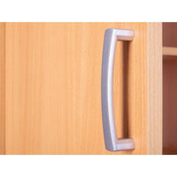 Armadio 2 ante Inter Link con ripiani laminato finitura pesco