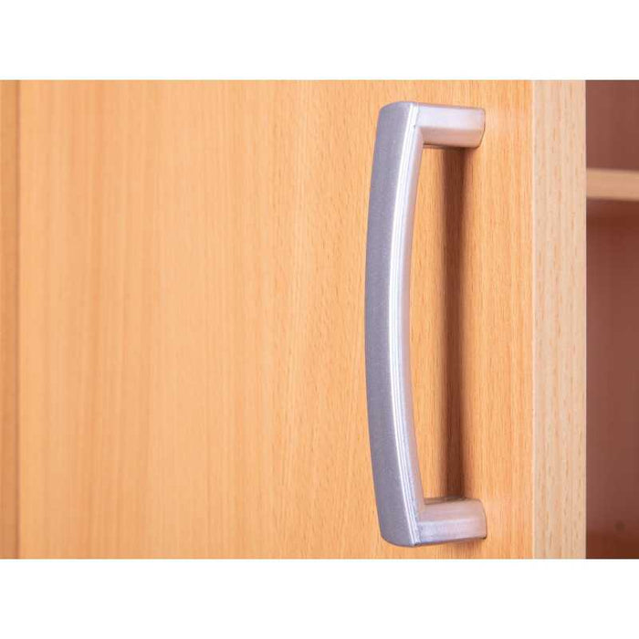 Armadio 2 ante Inter Link con ripiani laminato finitura pesco