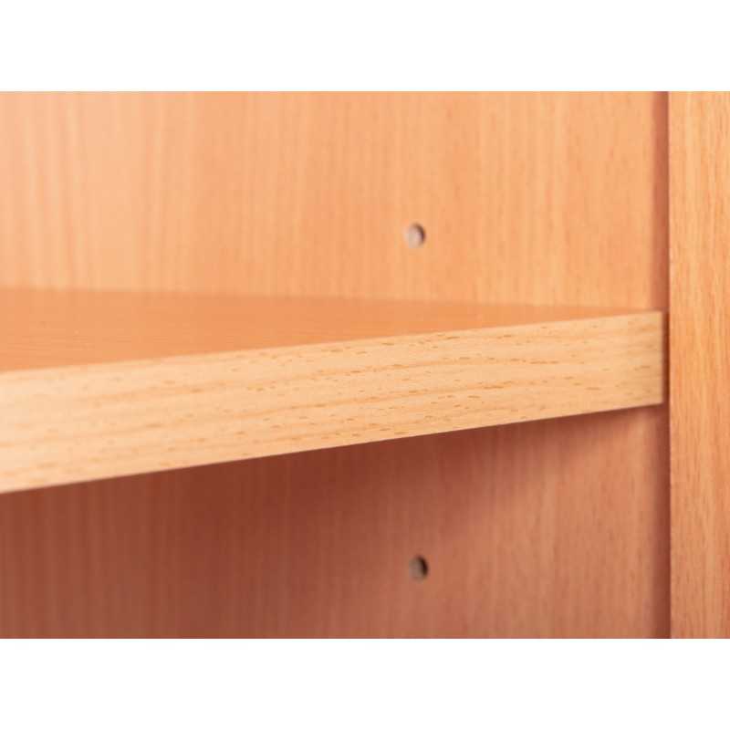 Armadio 2 ante Inter Link con ripiani laminato finitura pesco