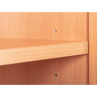 Armadio 2 ante Inter Link con ripiani laminato finitura pesco