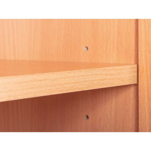 Armadio 2 ante Inter Link con ripiani laminato finitura pesco