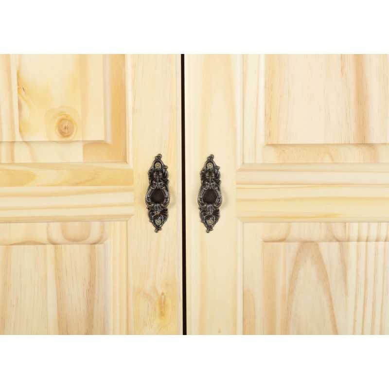 Armadio 2 ante Inter Link pino massello finitura naturale