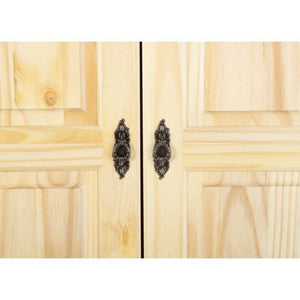 Armadio 2 ante Inter Link pino massello finitura naturale