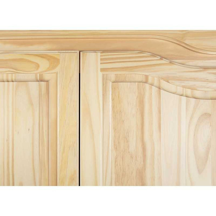 Armadio 2 ante Inter Link pino massello finitura naturale