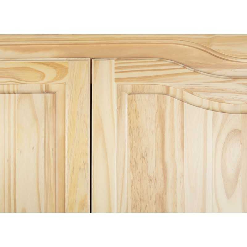 Armadio 2 ante Inter Link pino massello finitura naturale