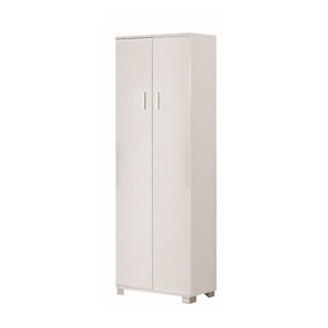 Armadio 2 Ante Kit Bianco Fiammato cm 62x34x178h - Sarmog