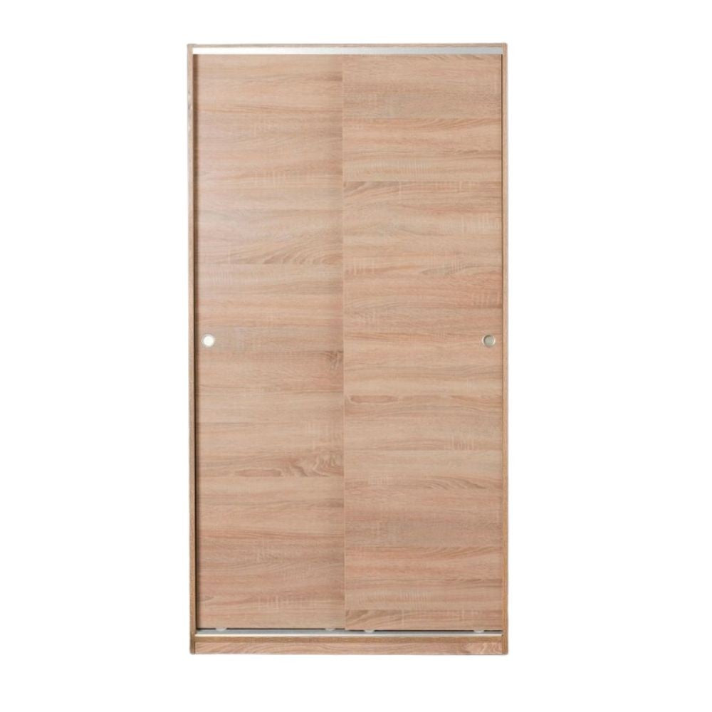 Armadio 2 ante scorrevoli 5 ripiani SWD4352023 colore rovere