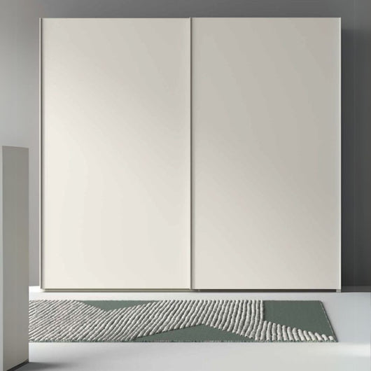 Armadio 2 ante scorrevoli maxi bianco nuvola opaco Vip 276x67x252H