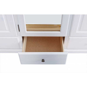 Armadio 3 ante + 3 cassetti Inter Link in pino massello