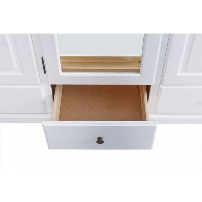 Armadio 3 ante + 3 cassetti Inter Link in pino massello