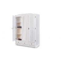 Armadio 3 ante + 3 cassetti Inter Link in pino massello