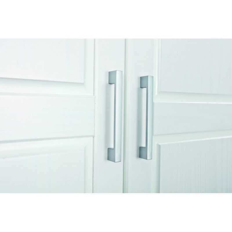 Armadio 3 ante con ripiani dim.140x55x190h