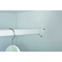 Armadio 3 ante con ripiani dim.140x55x190h