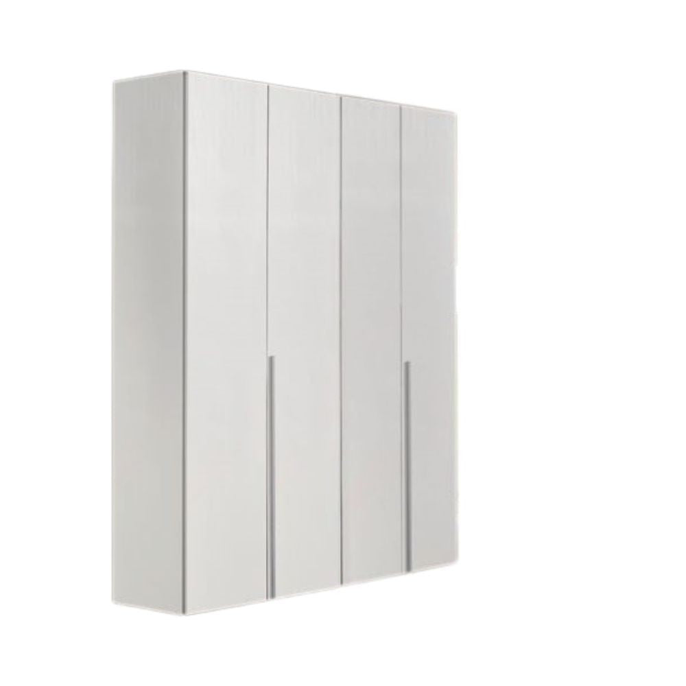 Armadio 4 ante bianco larice Urano 161x55x240H