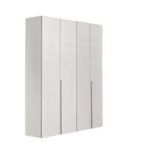 Armadio 4 ante bianco larice Urano 161x55x240H