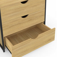 IDMarket - Armadio a 3 cassetti L.60 cm DETROIT design industriale